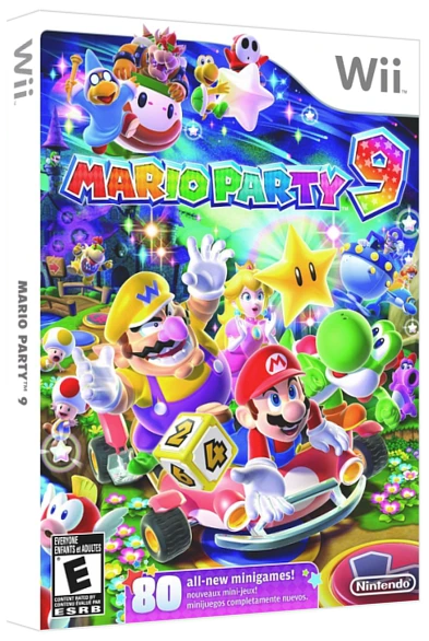 Mario Party 9 box art