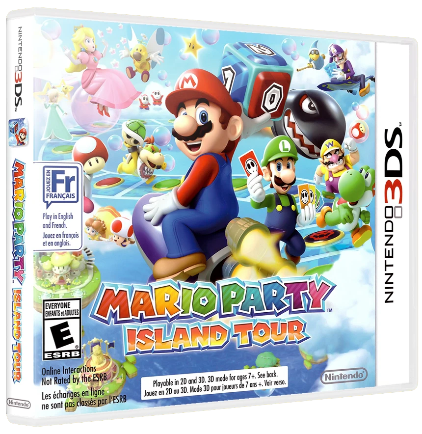 Mario Party Island Tour box art