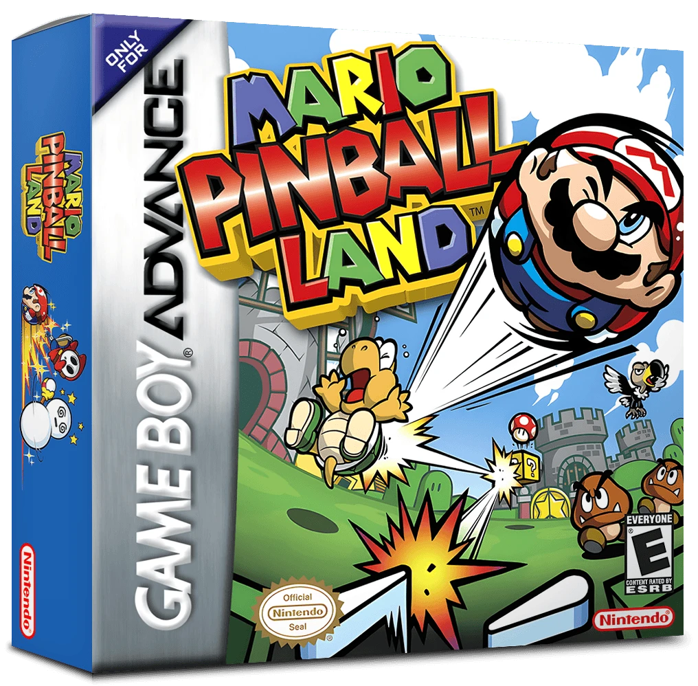 Mario Pinball Land box art