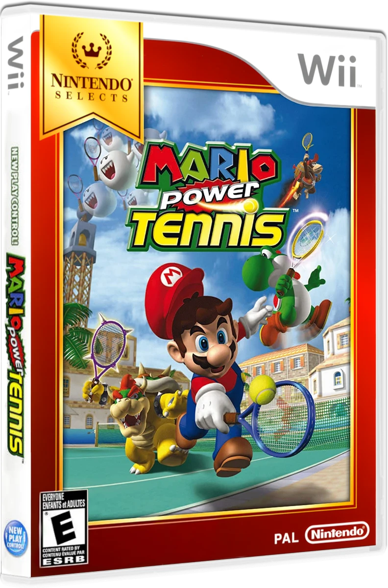 Mario Power Tennis [Nintendo Selects] box art