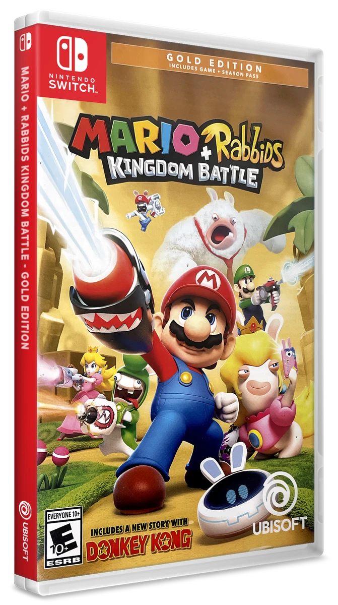 Mario + Rabbids Kingdom Battle box art