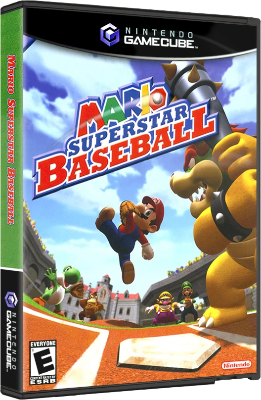 Mario Superstar Baseball box art