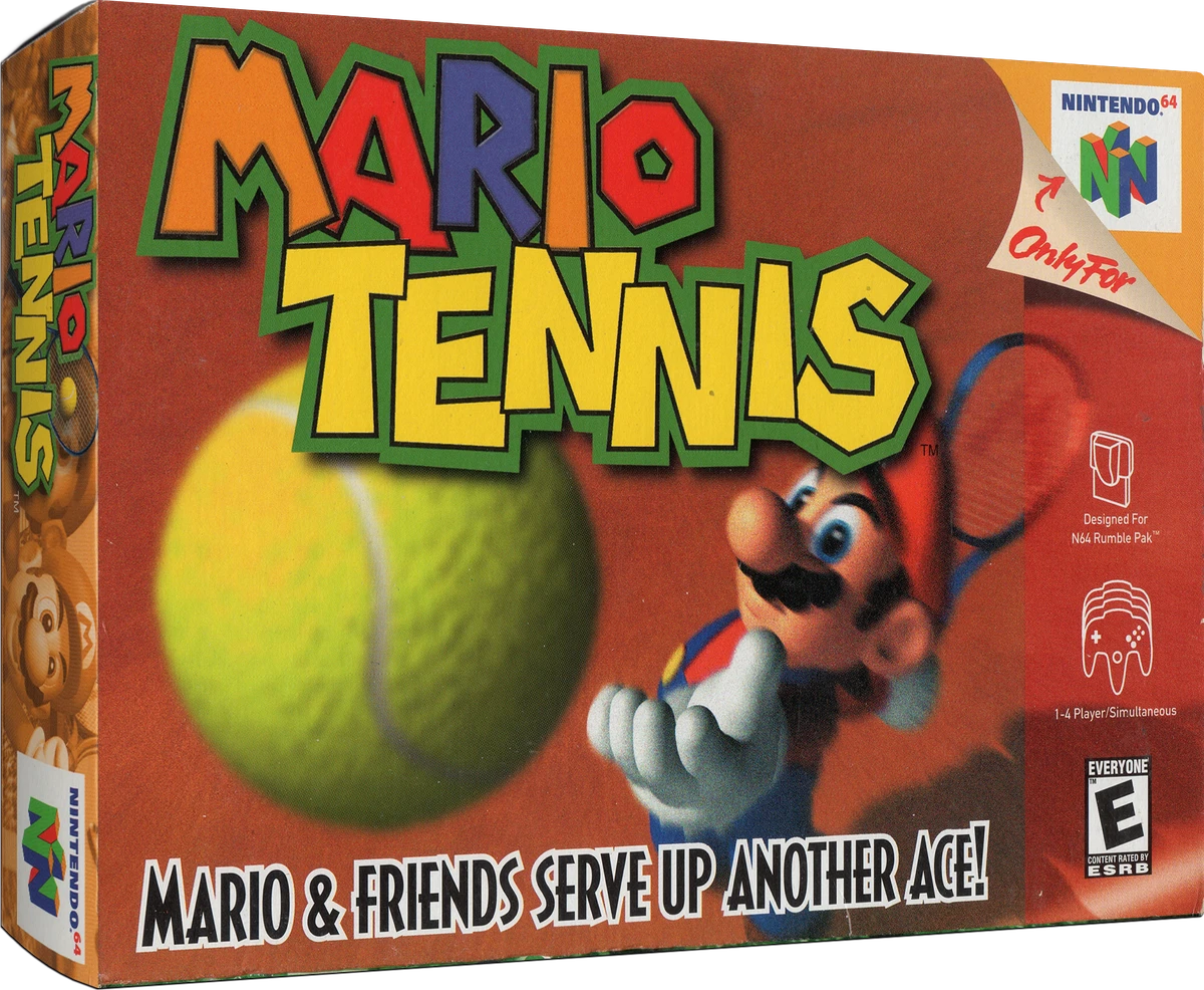 Mario Tennis box art