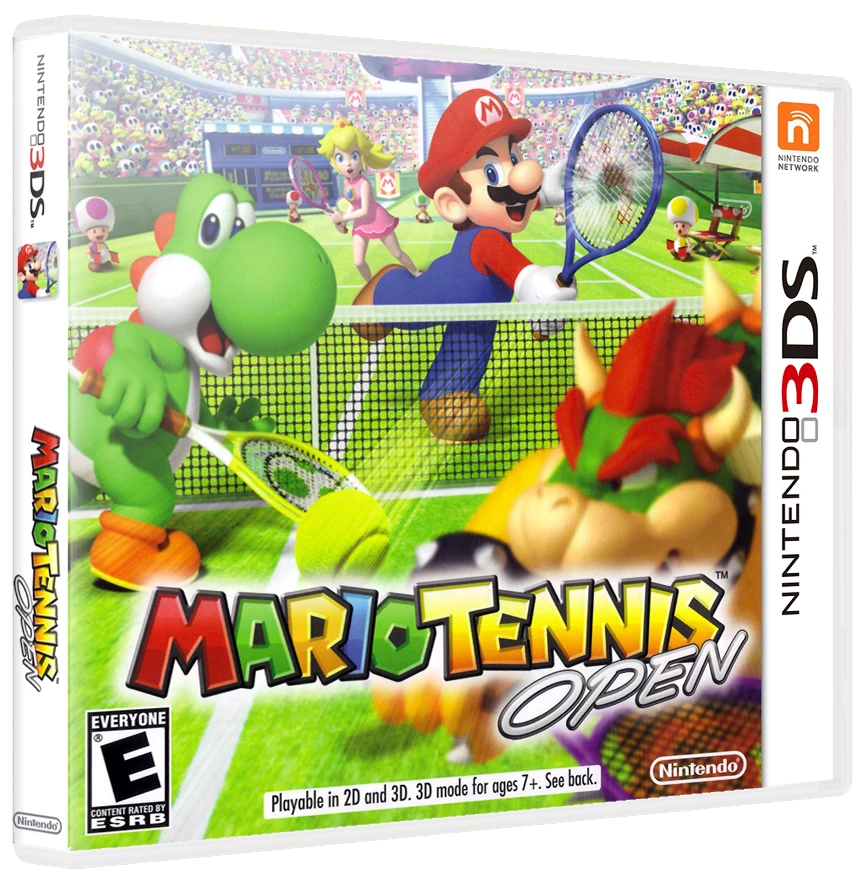 Mario Tennis Open box art