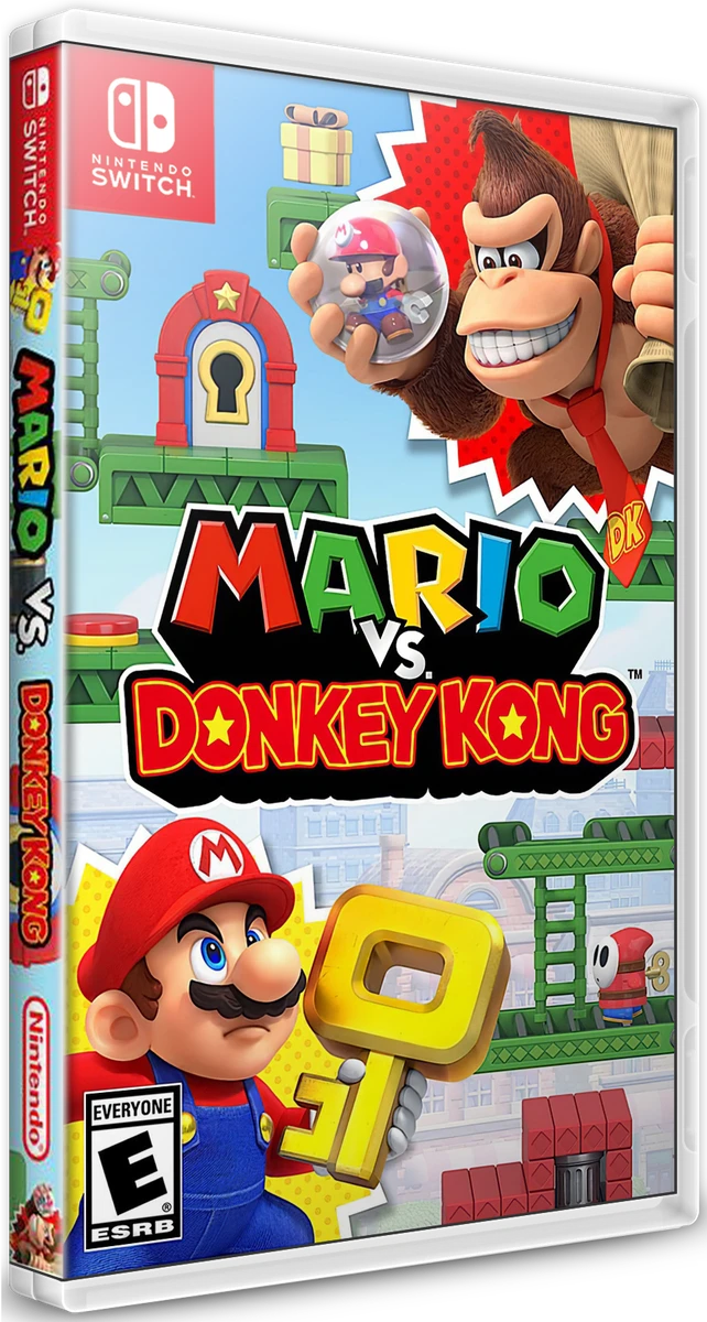 Mario VS Donkey Kong box art