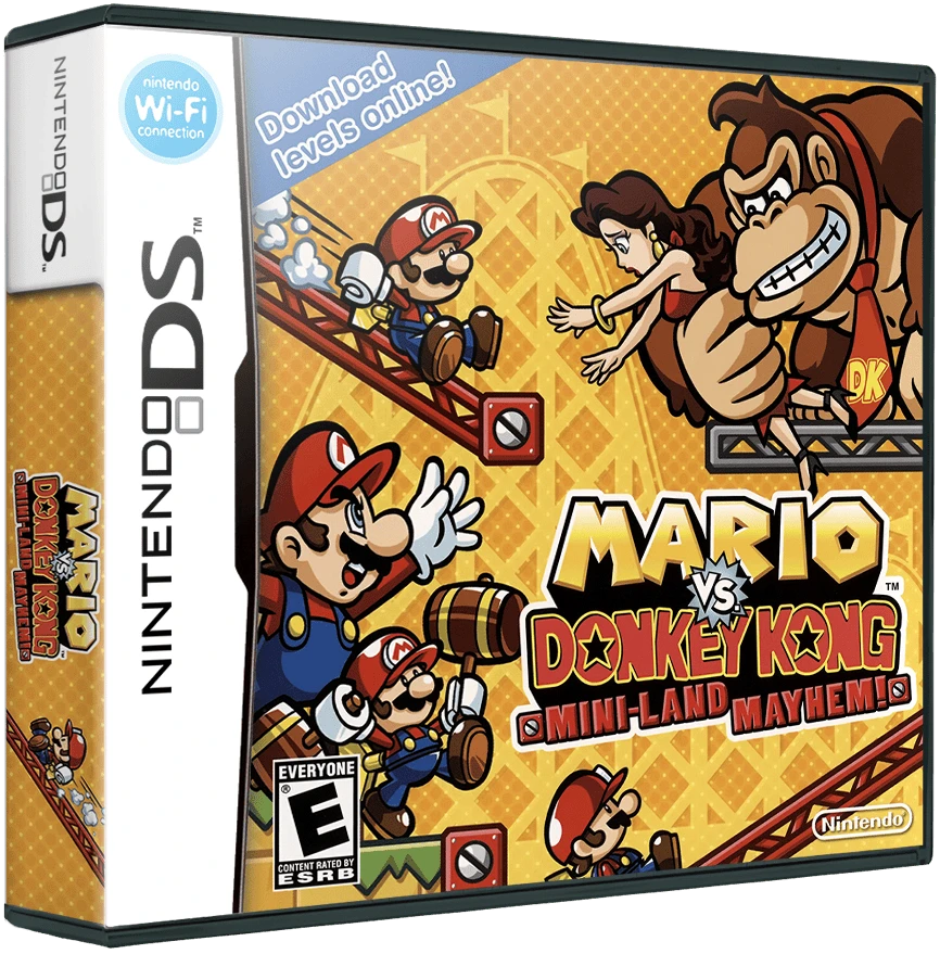Mario vs. Donkey Kong Mini-Land Mayhem box art