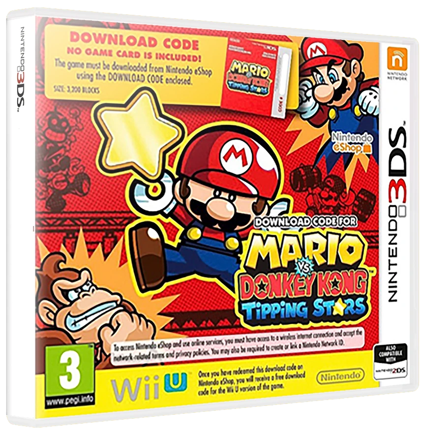 Mario vs Donkey Kong Minna de Mini-Land box art