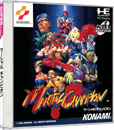 Martial Champion box art
