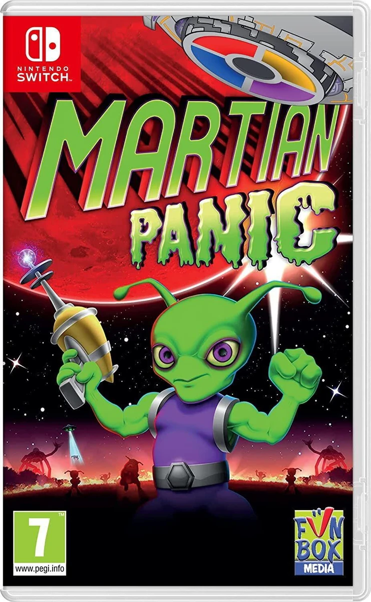 Martian Panic box art