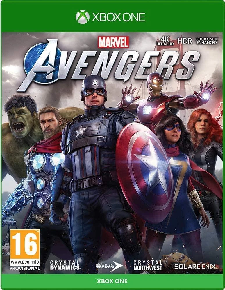 Marvel Avengers box art