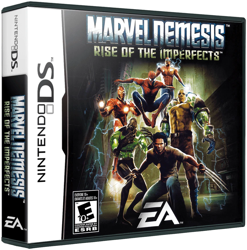 Marvel Nemesis Rise of the Imperfects box art
