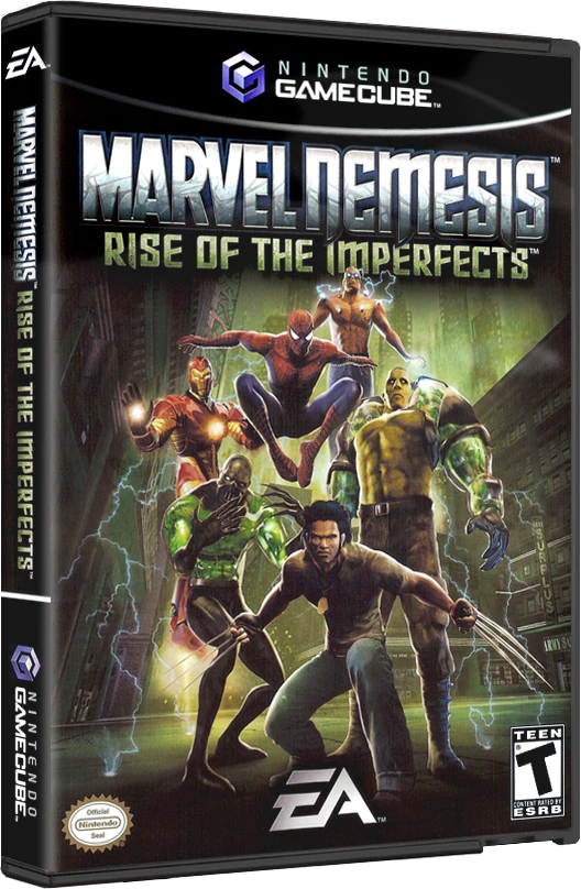Marvel Nemesis Rise of the Imperfects box art
