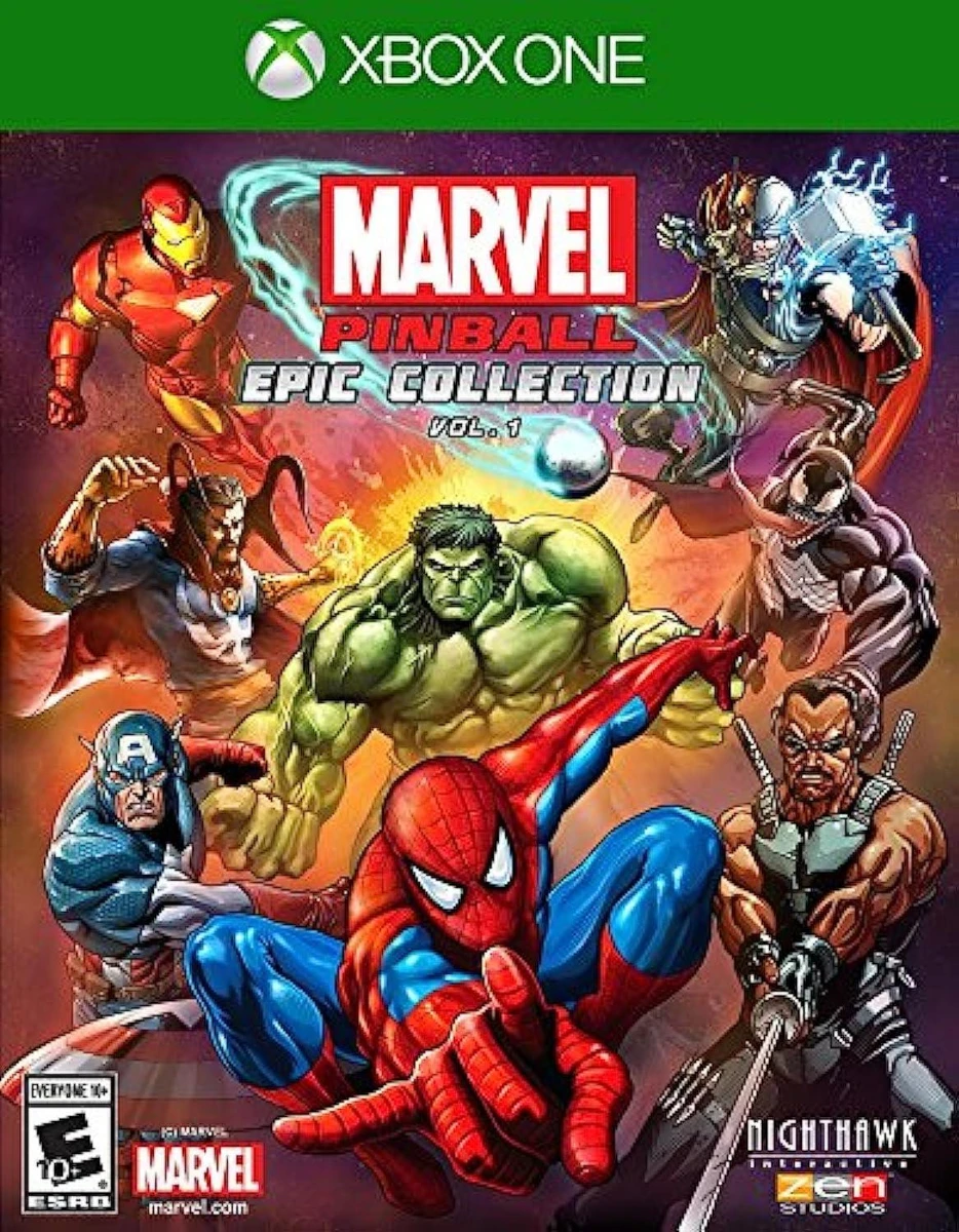 Marvel Pinball: Epic Collection Vol. 1 box art