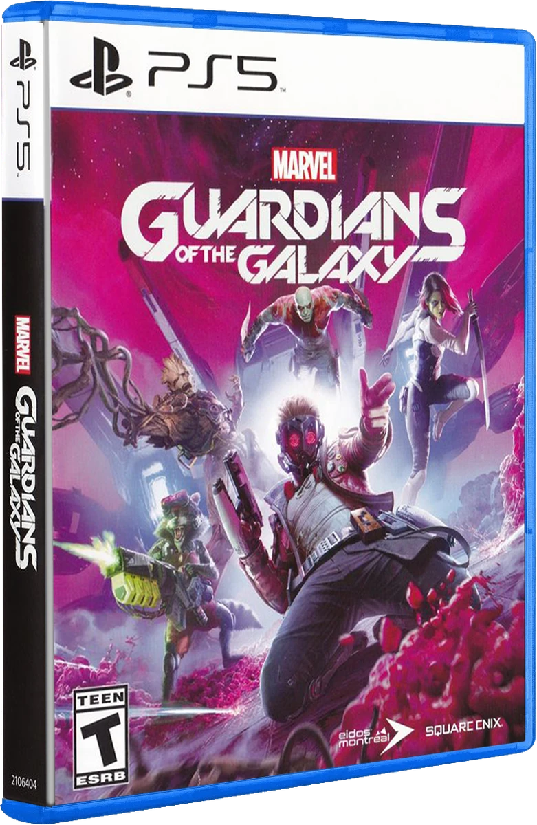 Marvel's Guardians of the Galaxy box art