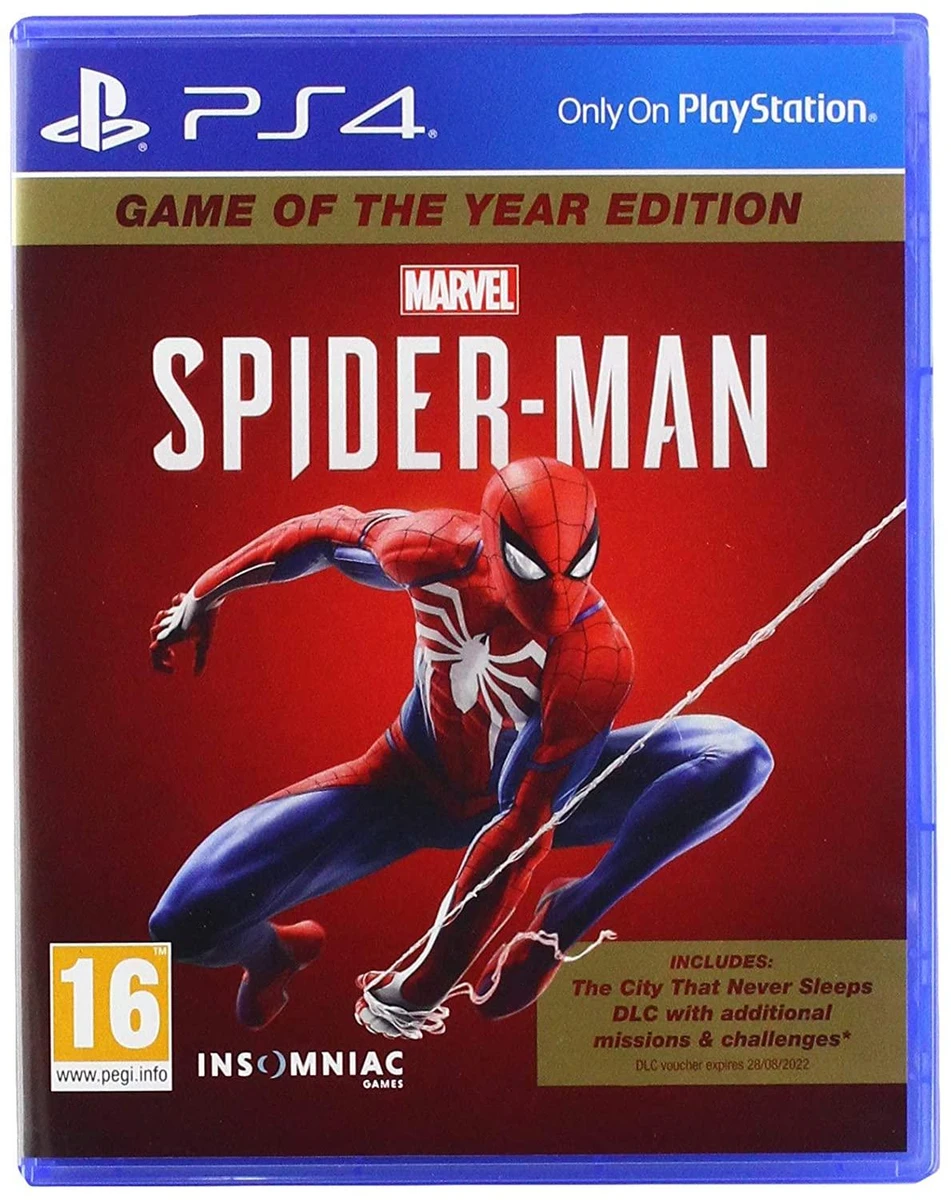 Marvel Spiderman [Game Of The Year] box art