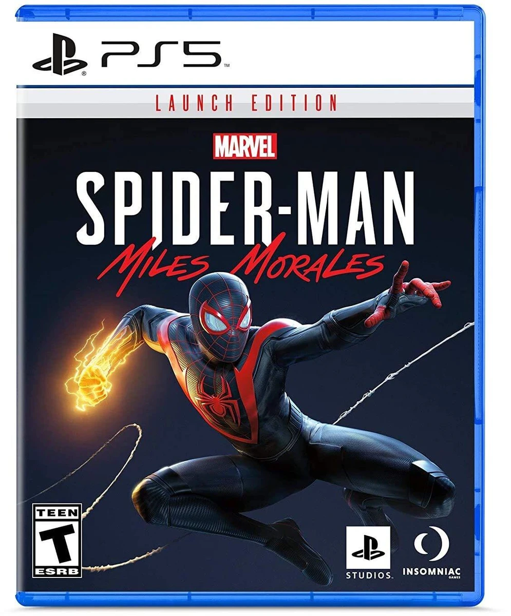 Marvel Spiderman: Miles Morales [Launch Edition] box art
