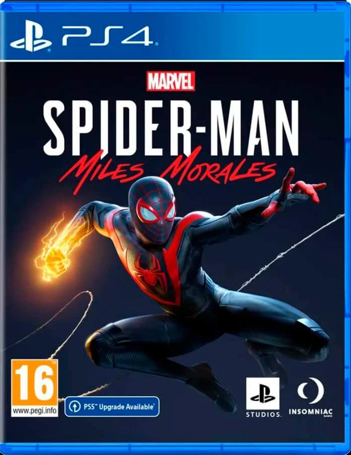 Marvel Spiderman: Miles Morales box art