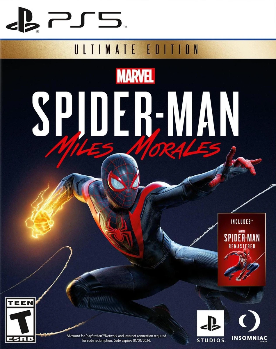 Marvel Spiderman: Miles Morales [Ultimate Edition] box art