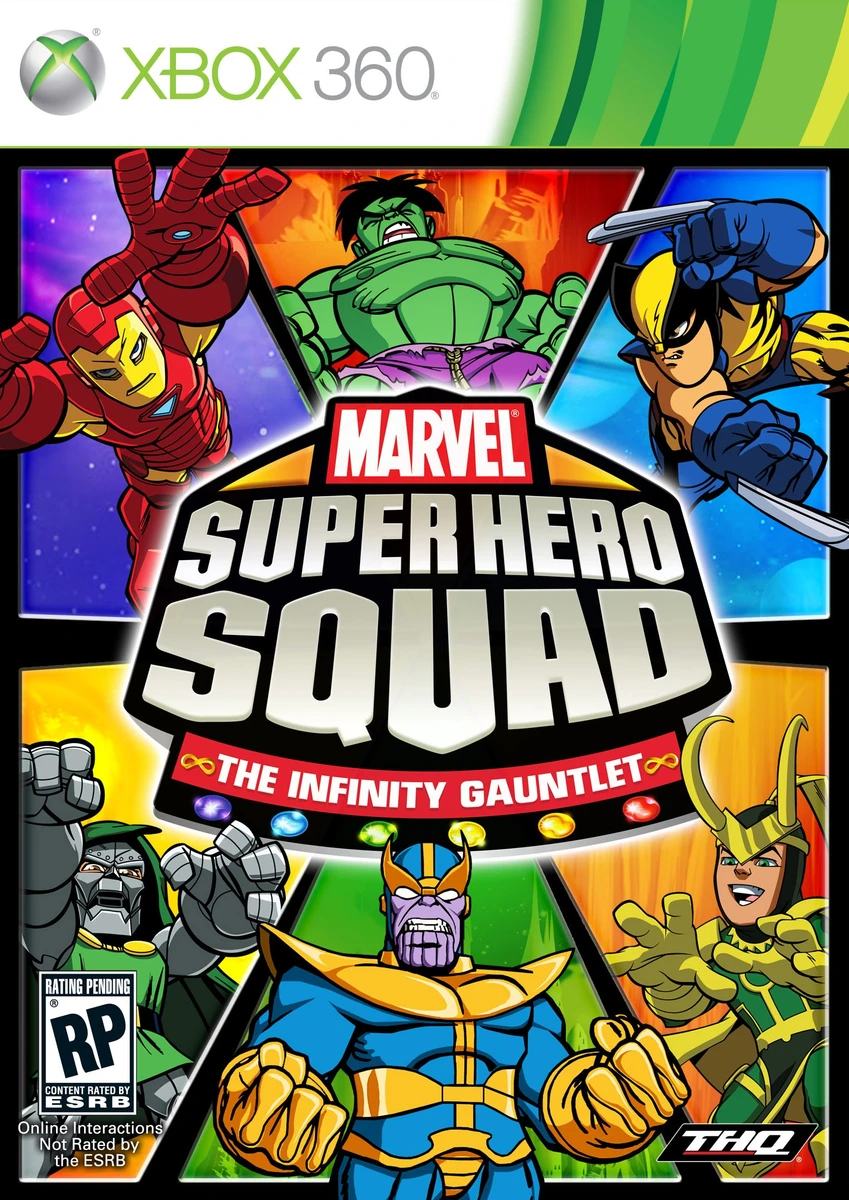 Marvel Super Hero Squad: The Infinity Gauntlet box art