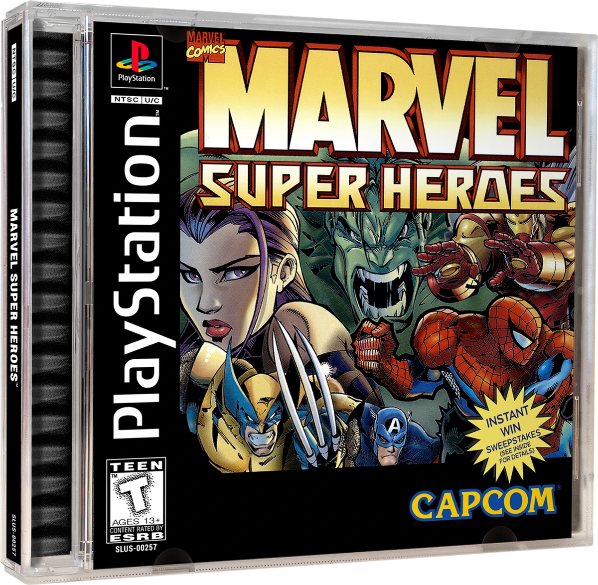 Marvel Super Heroes box art