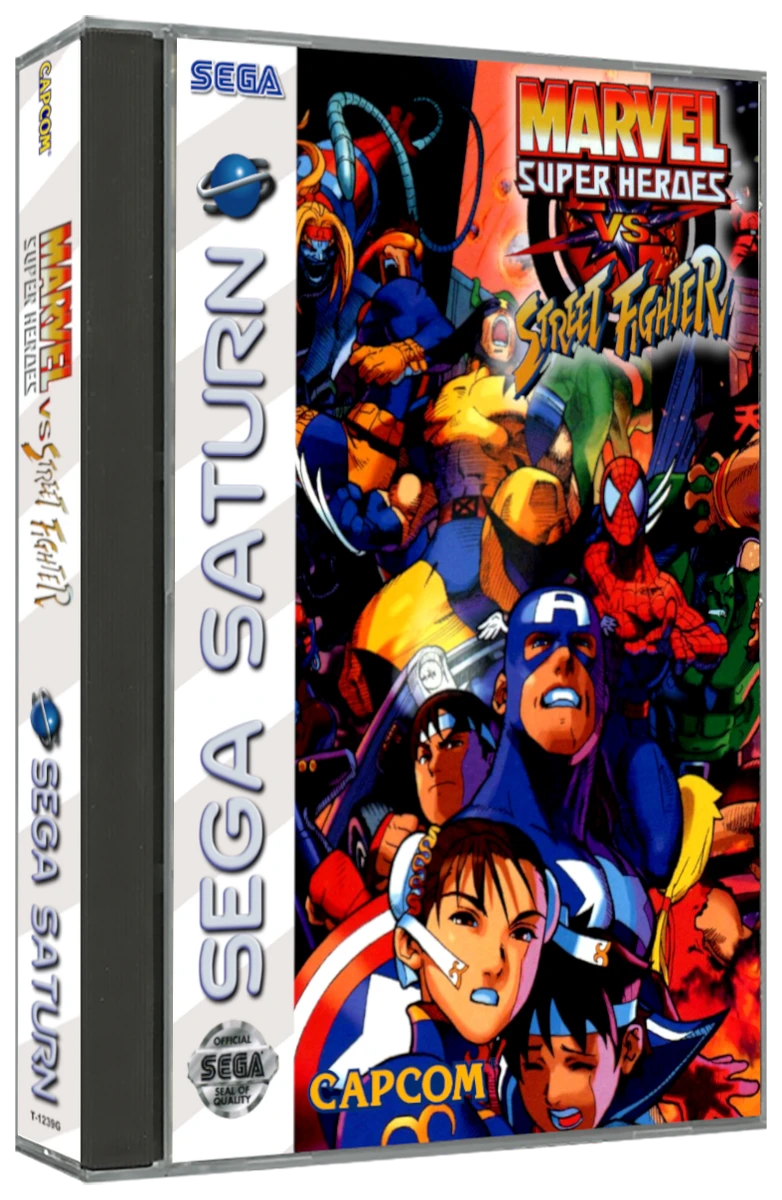 Marvel Super Heroes Vs. Street Fighter [4MB RAM Cart] box art