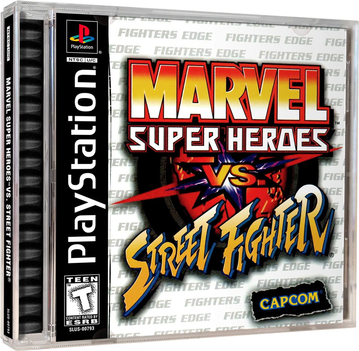 Marvel Super Heroes vs. Street Fighter box art