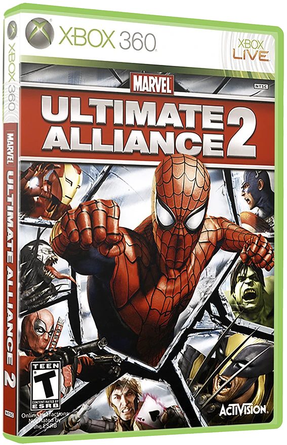 Marvel: Ultimate Alliance 2 box art