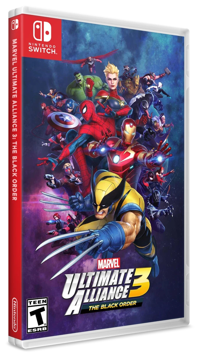 Marvel Ultimate Alliance 3: The Black Order box art