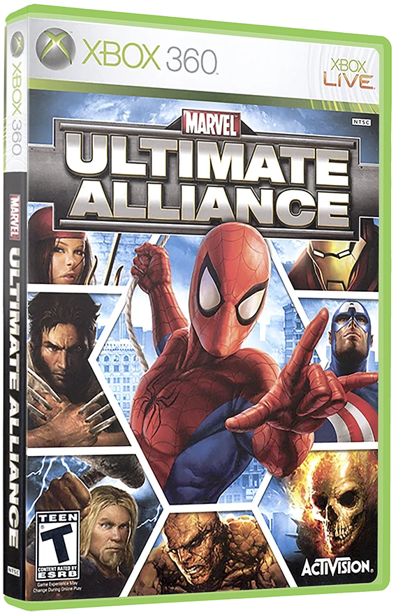 Marvel: Ultimate Alliance box art