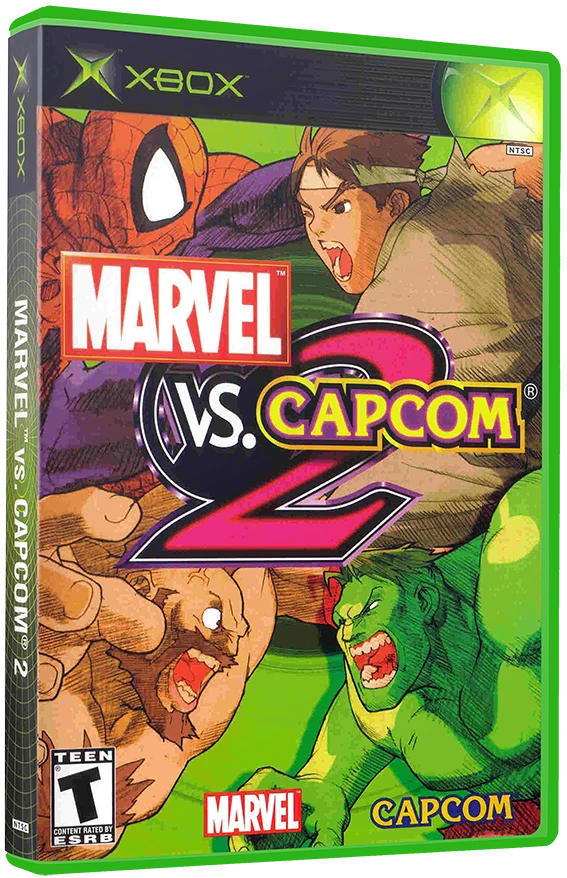 Marvel vs Capcom 2 box art
