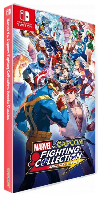 Marvel Vs. Capcom Fighting Collection: Arcade Classics box art