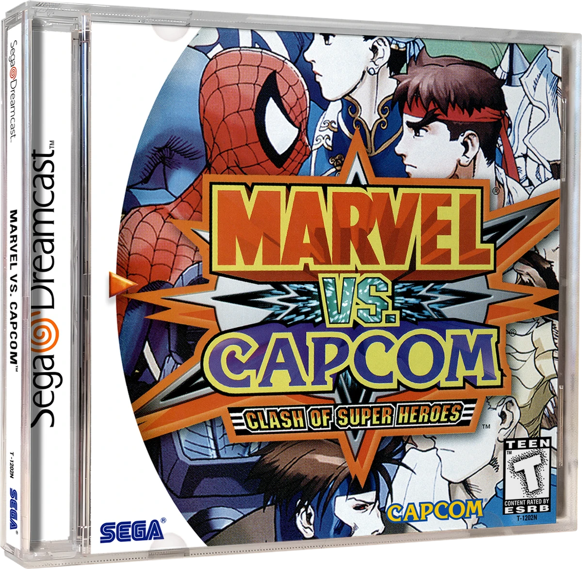 Marvel vs Capcom box art