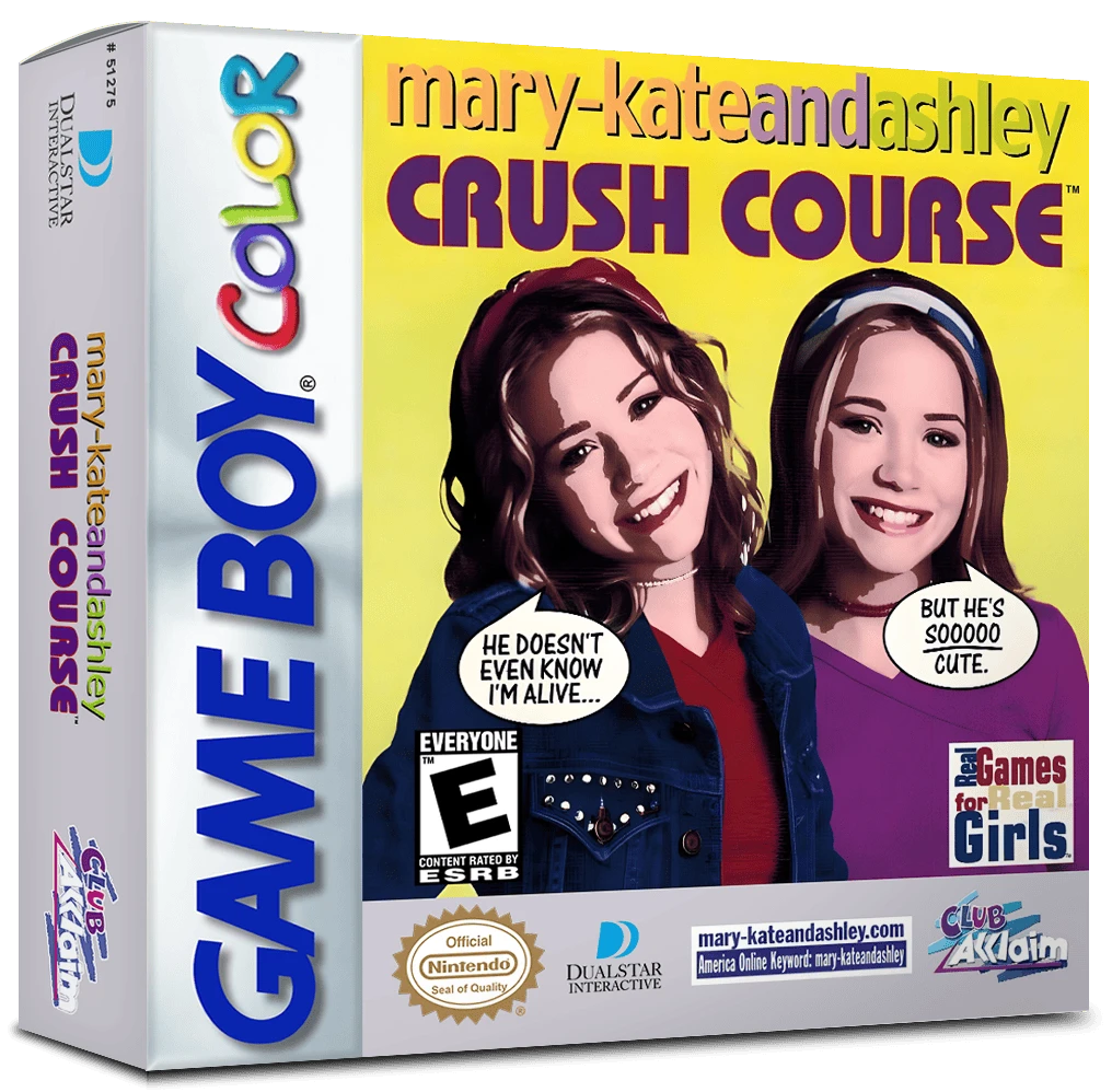 Mary-Kate and Ashley Crush Course box art
