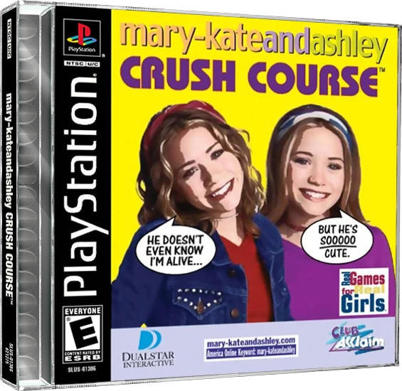 Mary-Kate and Ashley Crush Course box art