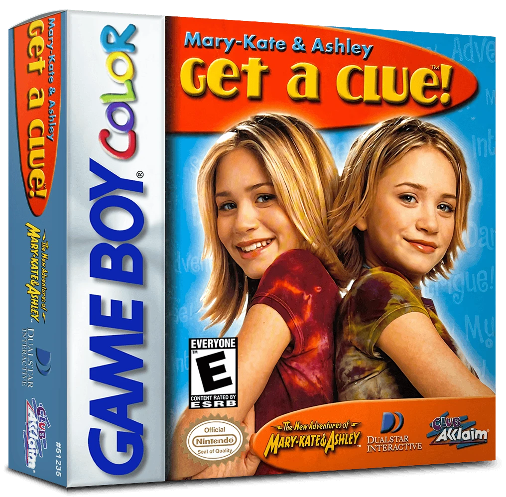 Mary-Kate and Ashley Get a Clue box art