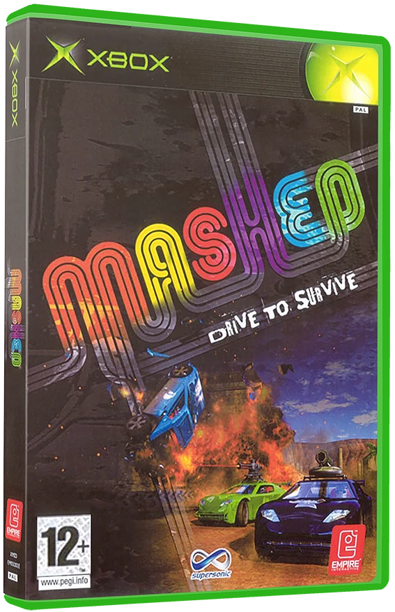 Mashed: Drive to Survive box art