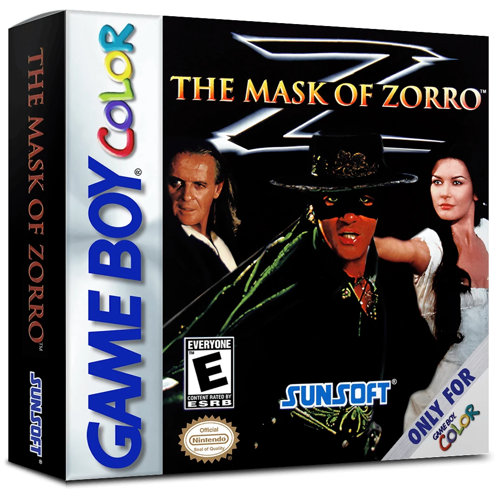 Mask of Zorro box art