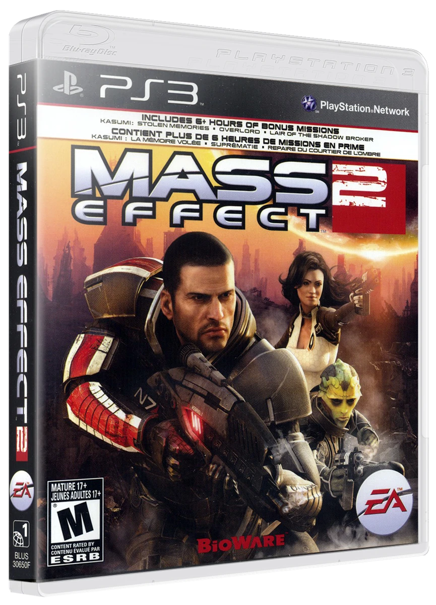 Mass Effect 2 box art