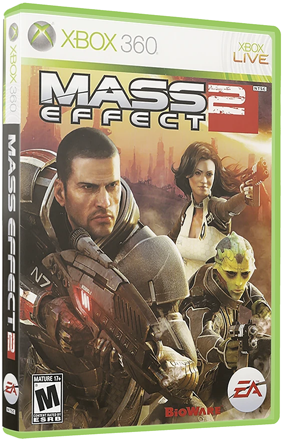 Mass Effect 2 box art