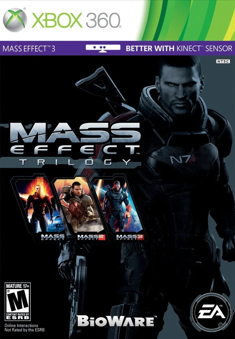 Mass Effect Trilogy box art