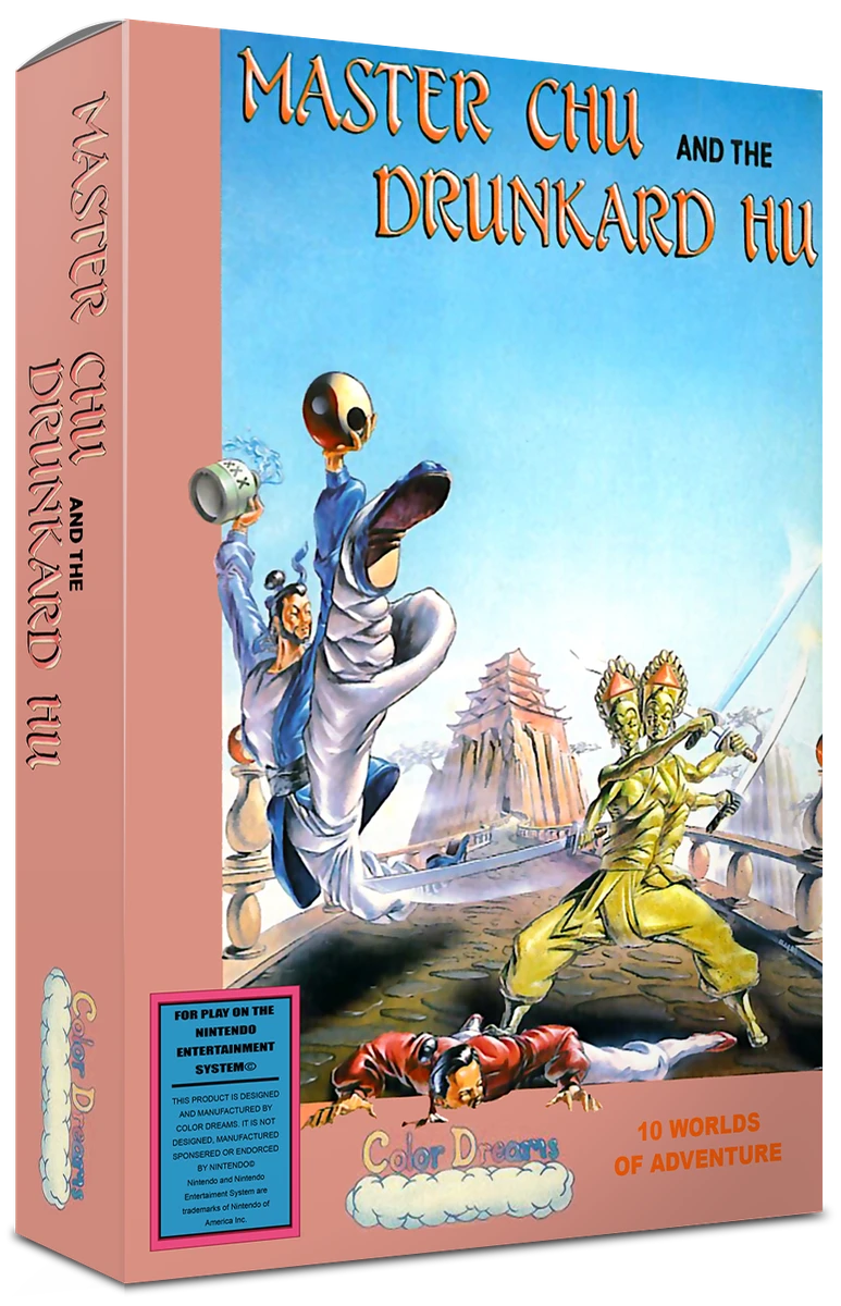 Master Chu and the Drunkard Hu box art