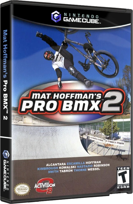 Mat Hoffman's Pro BMX 2 box art