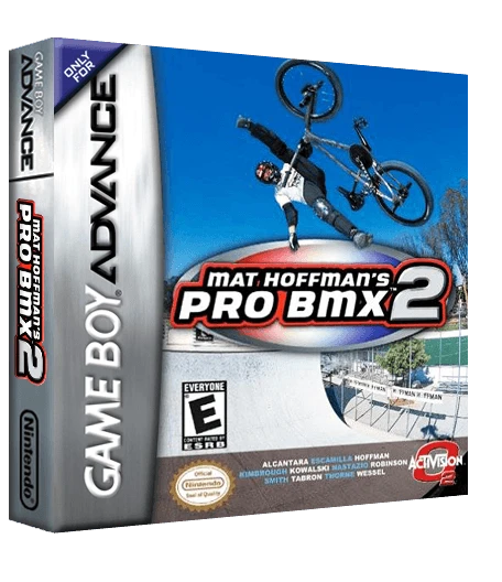 Mat Hoffman's Pro BMX 2 box art