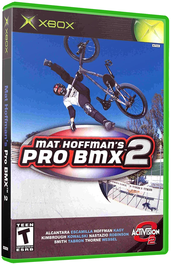 Mat Hoffman's Pro BMX 2 box art