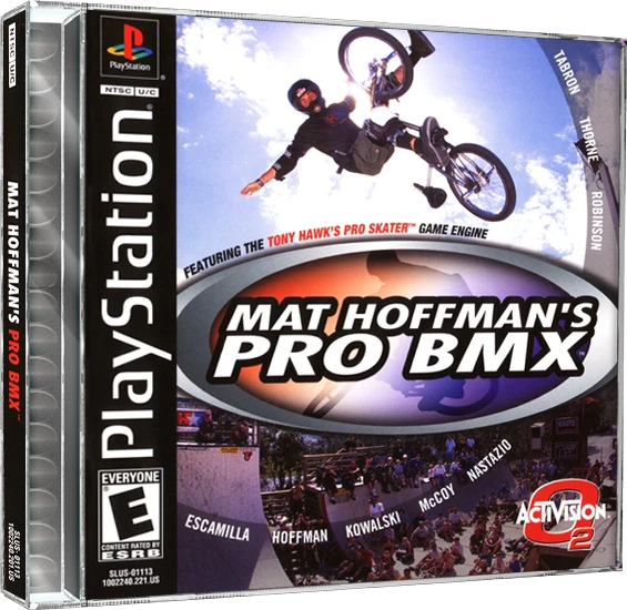 Mat Hoffman's Pro BMX box art