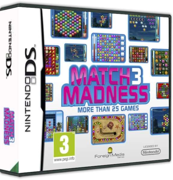 Match 3 Madness box art