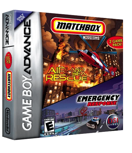 Matchbox Missions Air Land & Sea Rescue & Emergency Response box art