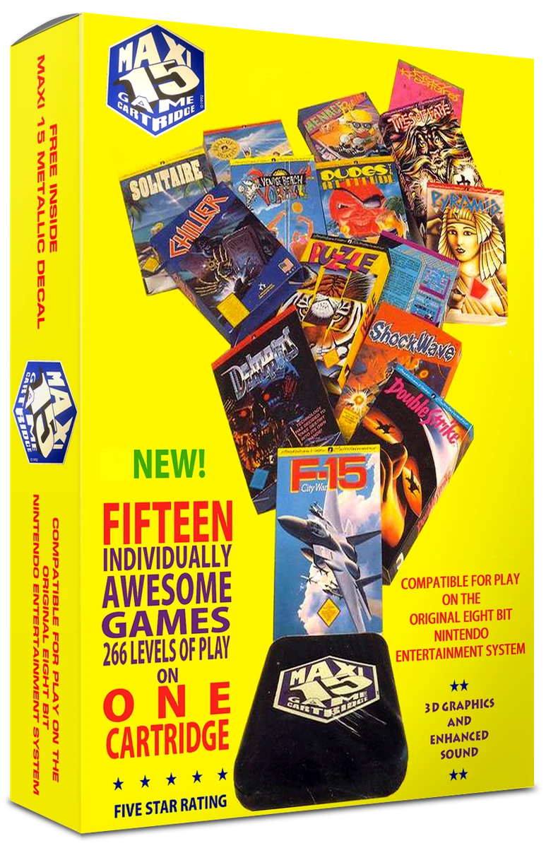 Maxi-15 Pack box art