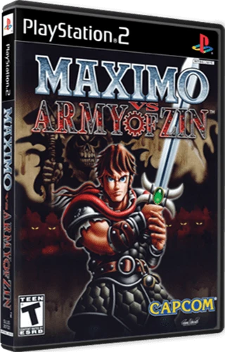 Maximo vs Army of Zin box art