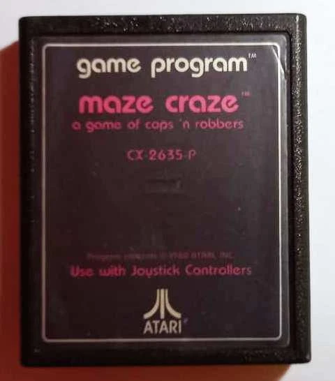 Maze Craze [Text Label] box art
